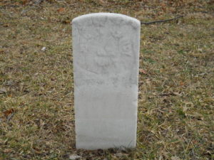 Ordinary Seaman Joshua Handy, USN headstone