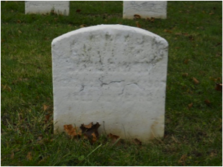John Smith headstone at Mount Moriah Cemetery in Philadelphia, Pennsylvania