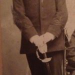 Herman Gustav Hillebrand in military uniform at age 19