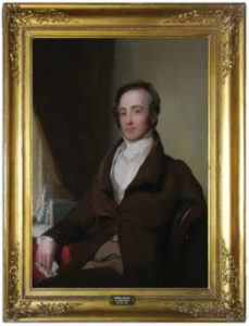 Framed portrait of Thomas Kittera