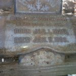 Robert Emmet Winslow headstone at Mount Moriah Cemetery